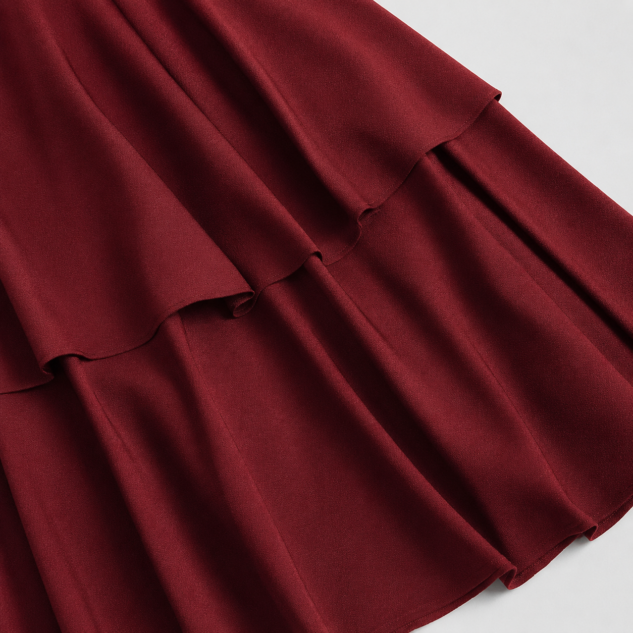 Damen One-Shoulder Minikleid mit Rüschen-Mini Dress-Alpenkind
