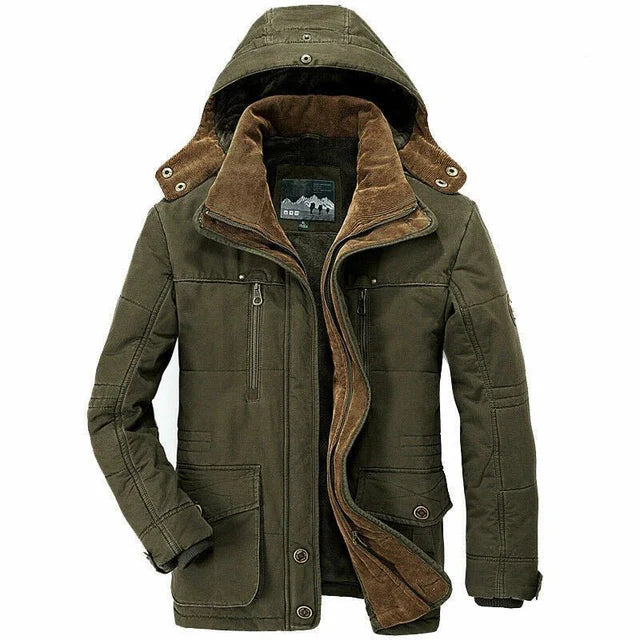 Gefütterte Winterjacke für Herren – Warm, funktional & alltagstauglich