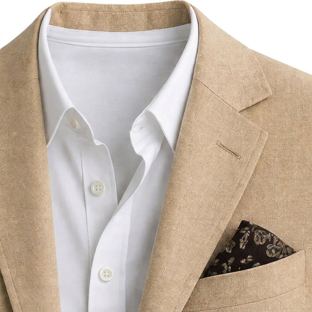 Herren-Blazer mit zwei Knöpfen und Pattentaschen-Blazers for men-Alpenkind