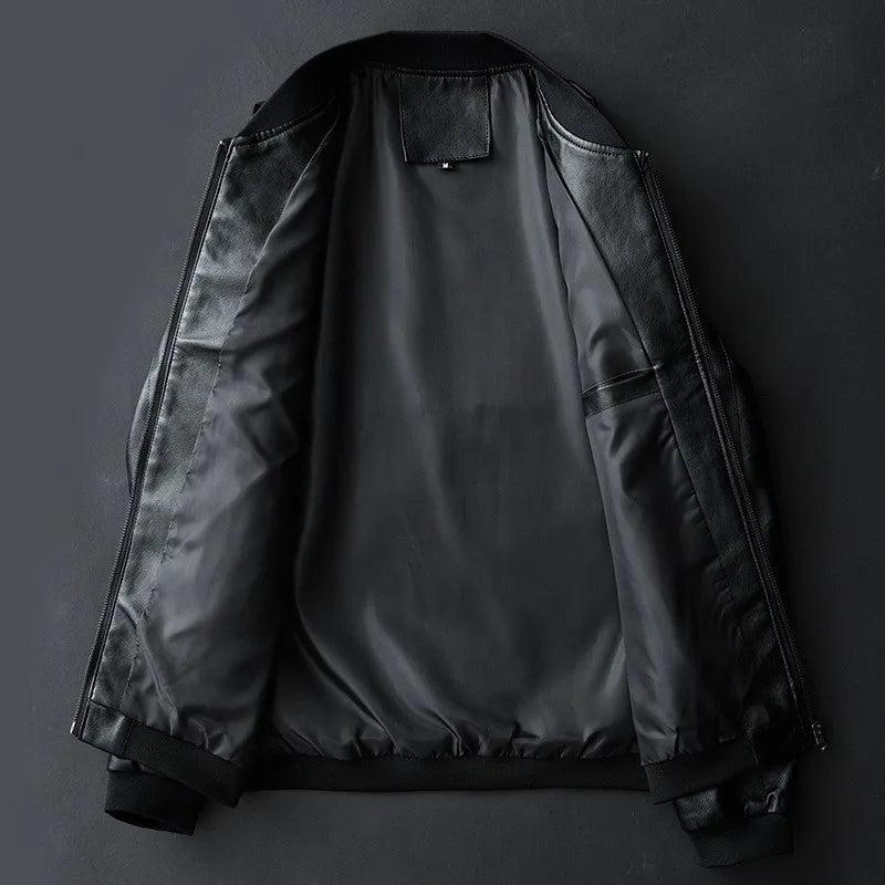 Herren Jacke mit Reißverschluss, Stehkragen und Reißverschlusstaschen-Men Outerwear-Alpenkind