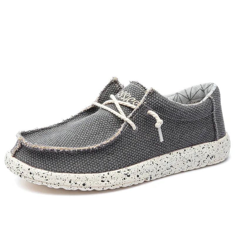 Herren Schnürschuhe mit strukturierter Oberfläche und kontrastierender Sohle-Men Footwear-Alpenkind