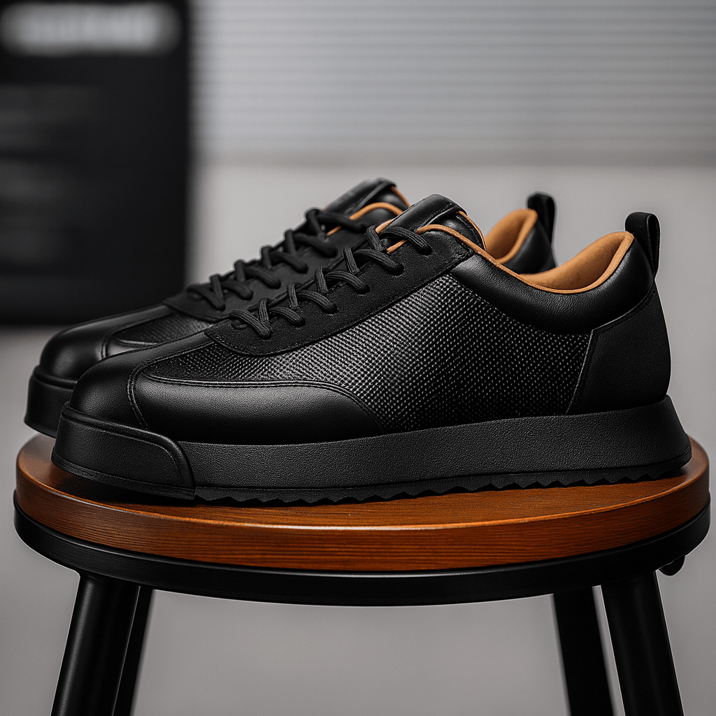 Herren Schnürsneaker mit Plateausohle-Footwear for men-Alpenkind