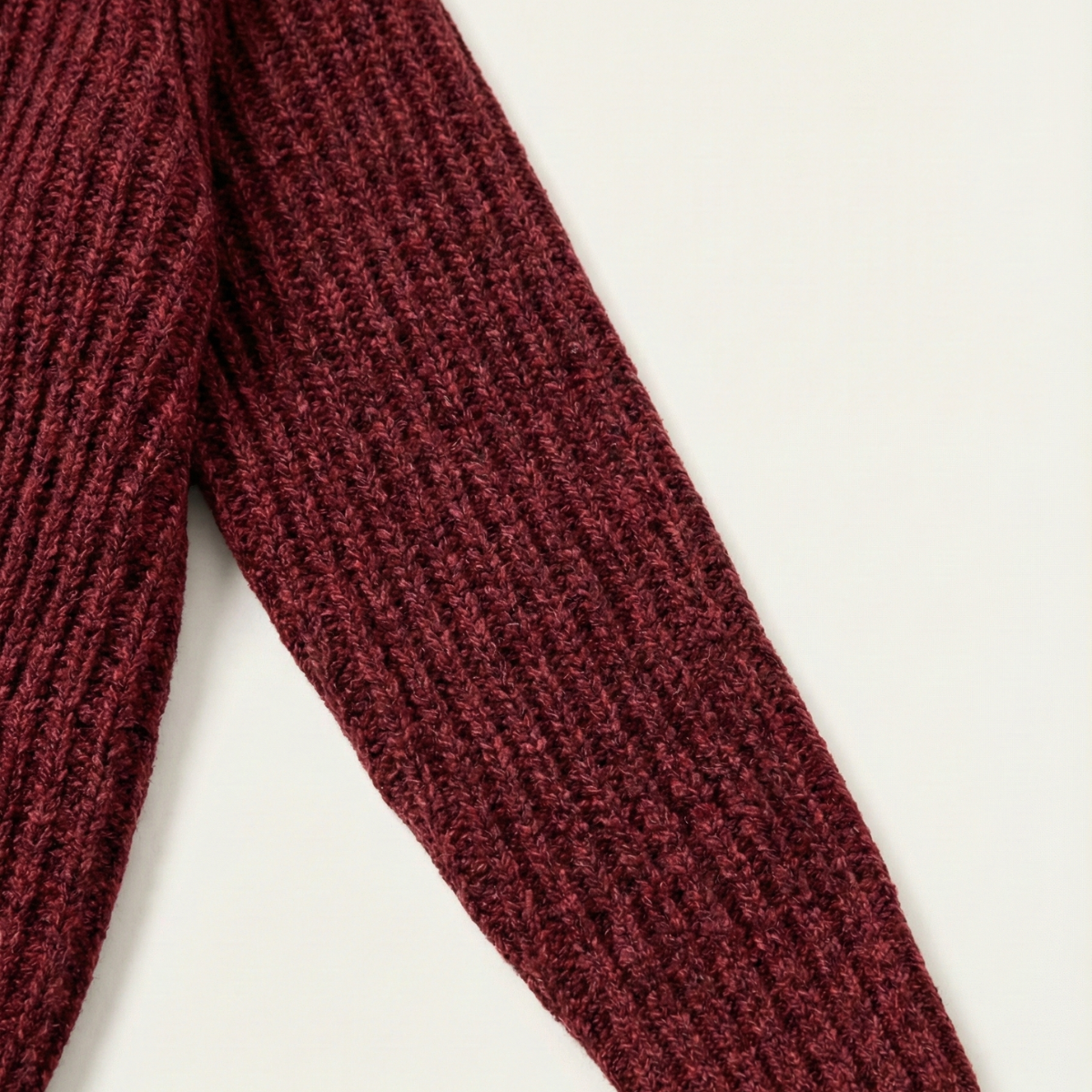 Herren-Strickjacke mit Schalkragen und grobem Strickmuster-Cardigan for men-Alpenkind