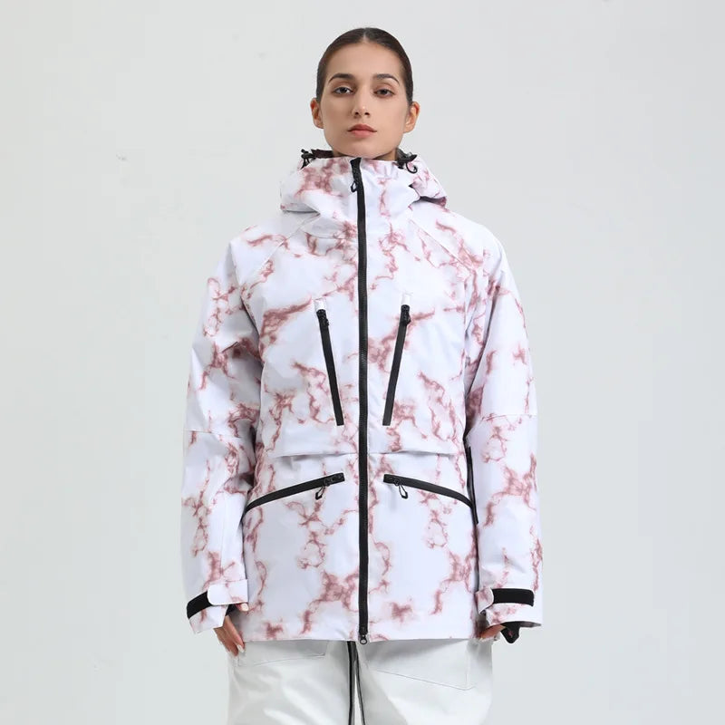 Unisex Kapuzenjacke mit mehreren Reißverschlusstaschen-unisex jacket-Alpenkind