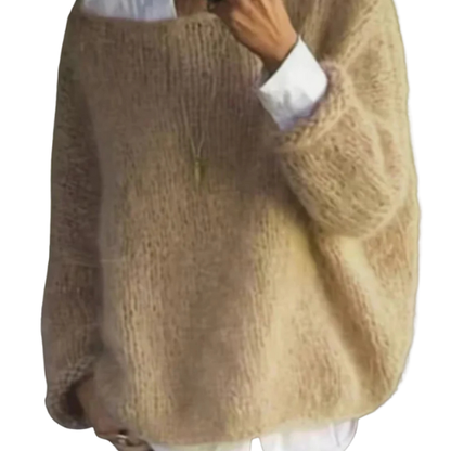 Oversize-Strickpullover für Damen – Weich, warm & stilvoll kombinierbar