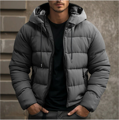 Moritz Herren Winter-Steppjacke mit Kapuze – Warm, Funktional & Stilvoll