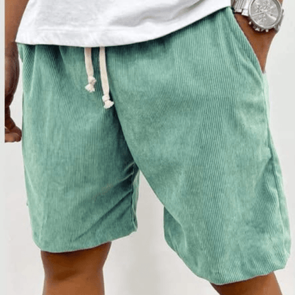 Herren Cord-Shorts mit Kordelzug 10