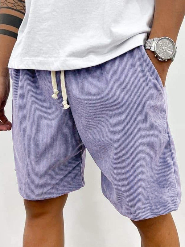 Herren Cord-Shorts mit Kordelzug 9