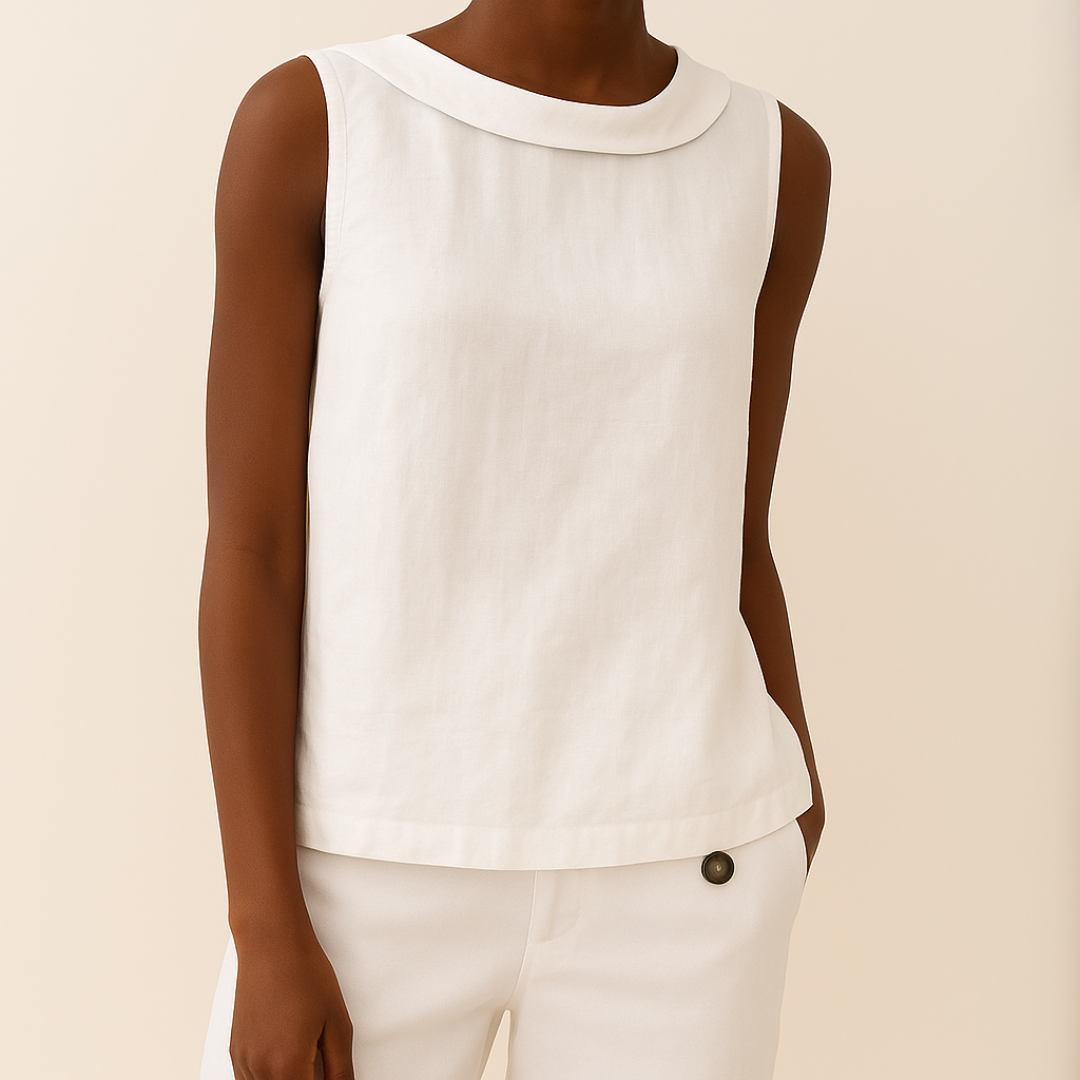 Ärmelloses Damen-Oberteil mit Rollkragen-Tops for women-Alpenkind