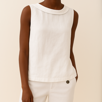 Ärmelloses Damen-Oberteil mit Rollkragen-Tops for women-Alpenkind