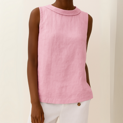 Ärmelloses Damen-Oberteil mit Rollkragen-Tops for women-Alpenkind