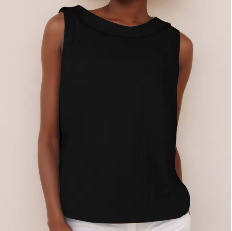 Ärmelloses Damen-Oberteil mit Rollkragen-Tops for women-Alpenkind