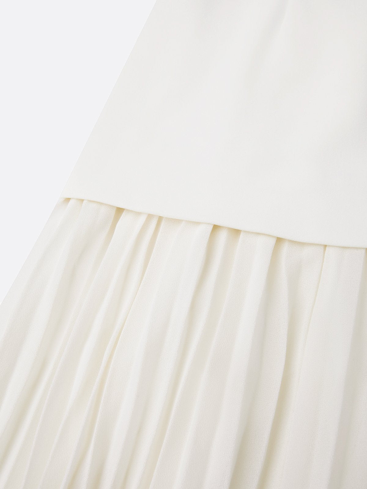 Ärmelloses Maxi-Kleid für Damen mit Plisseerock-Maxi Dress-Alpenkind