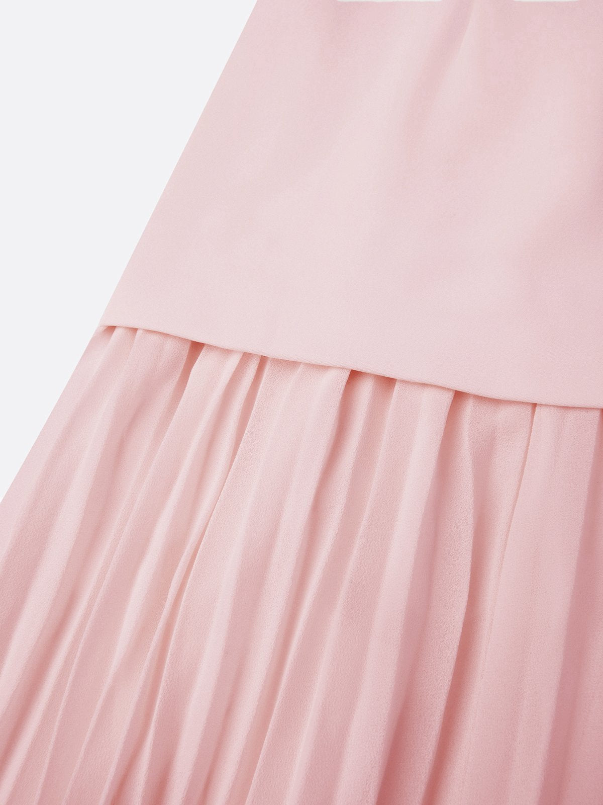 Ärmelloses Maxi-Kleid für Damen mit Plisseerock-Maxi Dress-Alpenkind