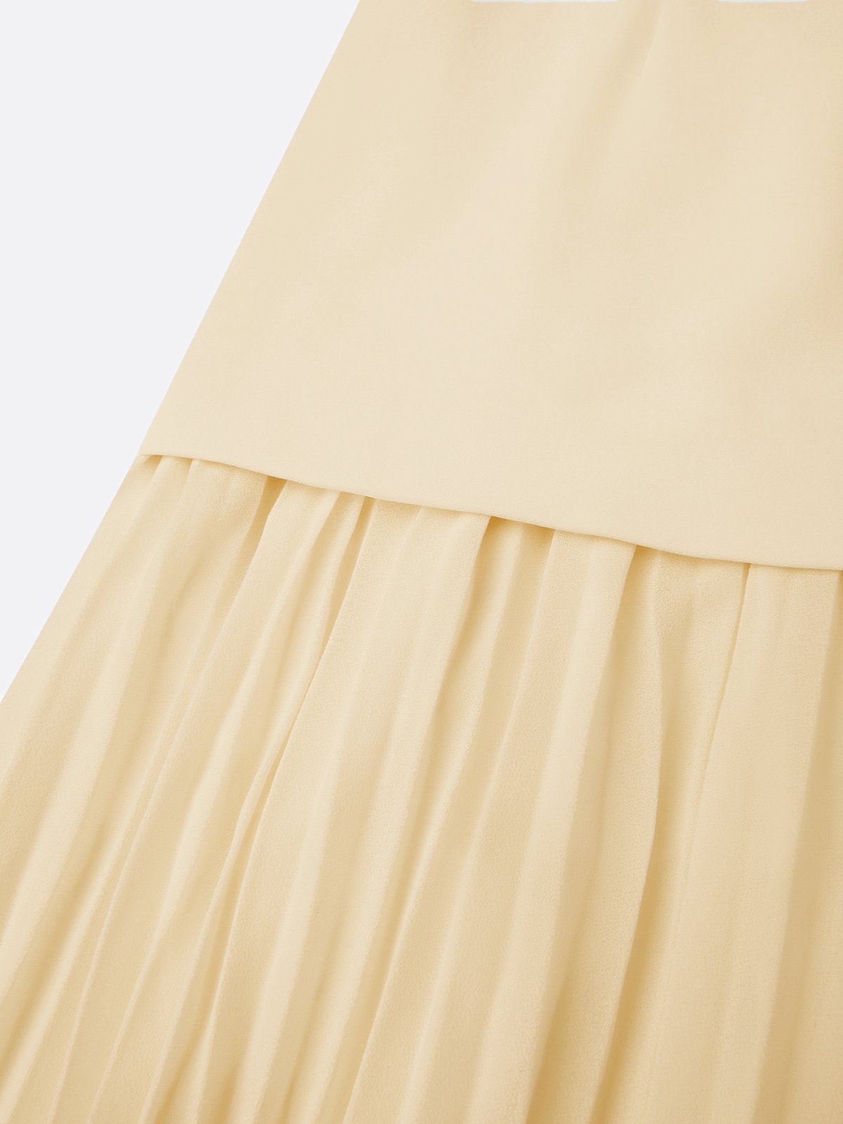 Ärmelloses Maxi-Kleid für Damen mit Plisseerock-Maxi Dress-Alpenkind