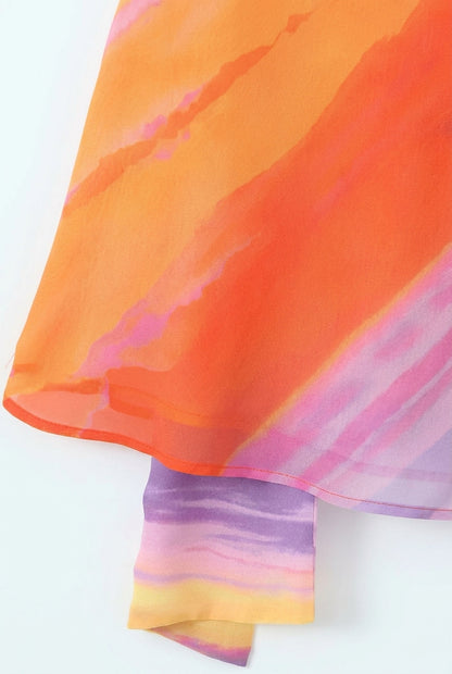 Asymmetrisches Mini-Kleid mit Neckholder-Mini Dress-Alpenkind