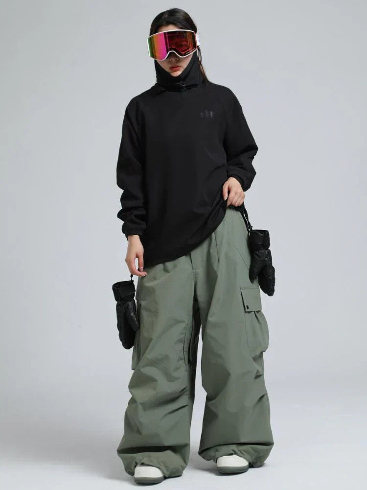 Baggy Cargo-Hose für Herren mit elastischem Bund-Pants for Men-Alpenkind