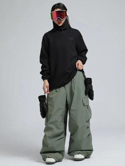Baggy Cargo-Hose für Herren mit elastischem Bund-Pants for Men-Alpenkind