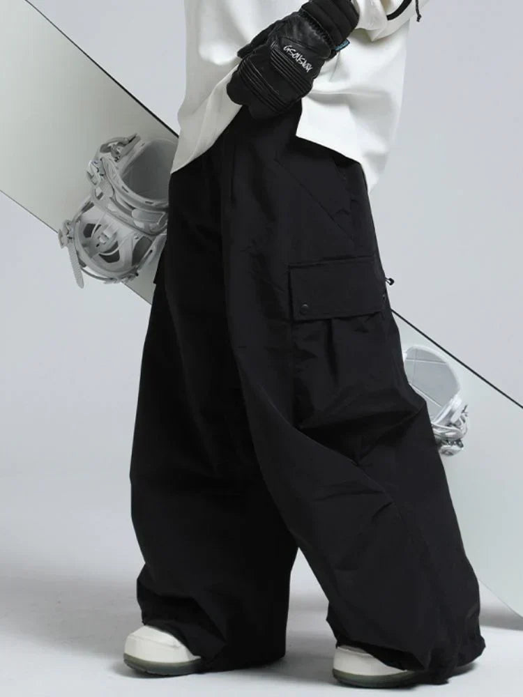Baggy Cargo-Hose für Herren mit elastischem Bund-Pants for Men-Alpenkind