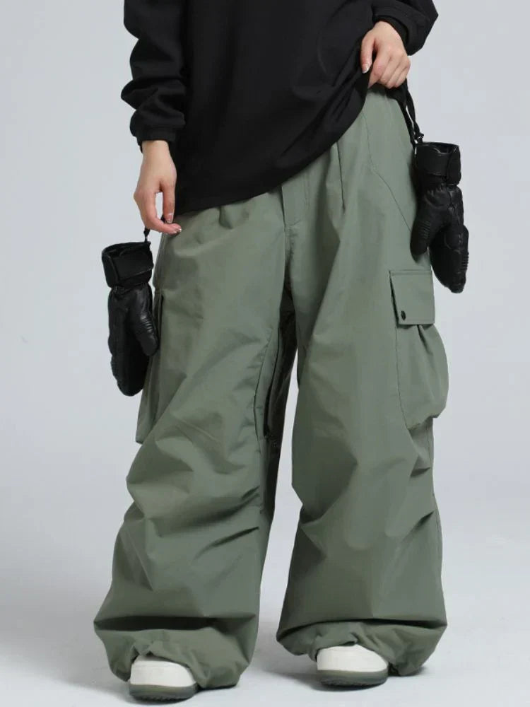 Baggy Cargo-Hose für Herren mit elastischem Bund-Pants for Men-Alpenkind