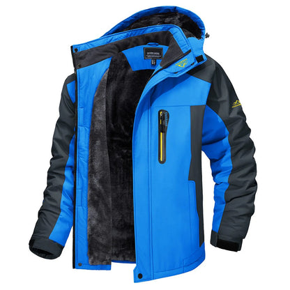 Herren Outdoorjacke – Wind- & Wasserabweisend mit warmem Futter