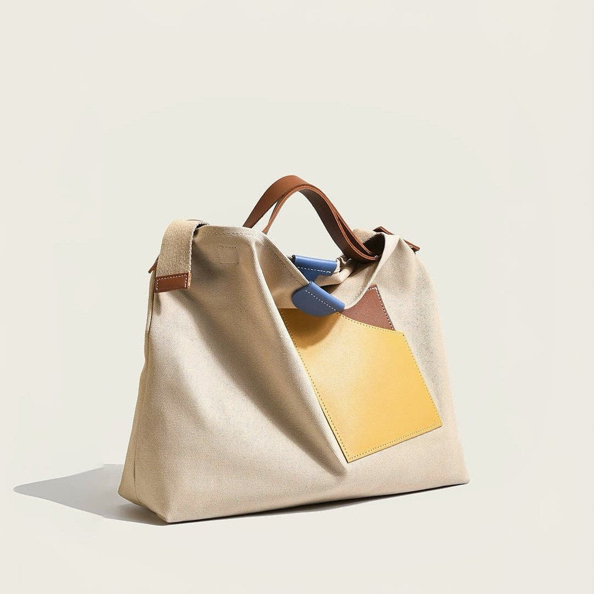 Canvas-Schultertasche für Damen-Accessories for Women-Alpenkind