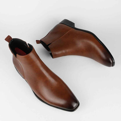 Chelsea-Stiefeletten für Herren mit Zuglaschen-Footwear for men-Alpenkind