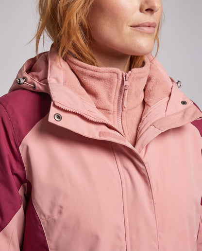 Damen 2-in-1 Outdoor-Jacke mit Kapuze-jackets for woman-Alpenkind