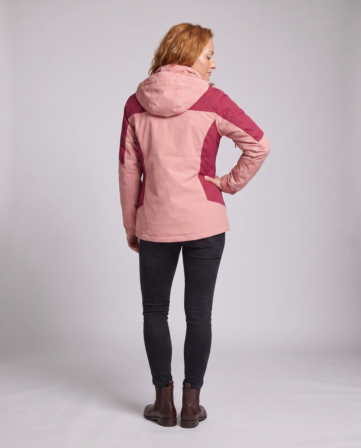 Damen 2-in-1 Outdoor-Jacke mit Kapuze-jackets for woman-Alpenkind