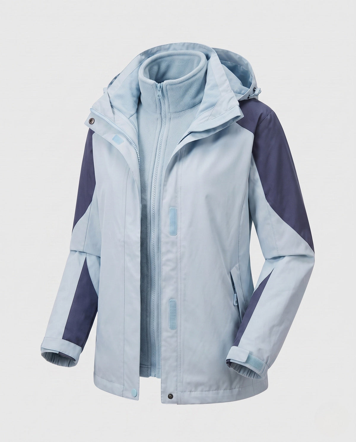 Damen 2-in-1 Outdoor-Jacke mit Kapuze-jackets for woman-Alpenkind
