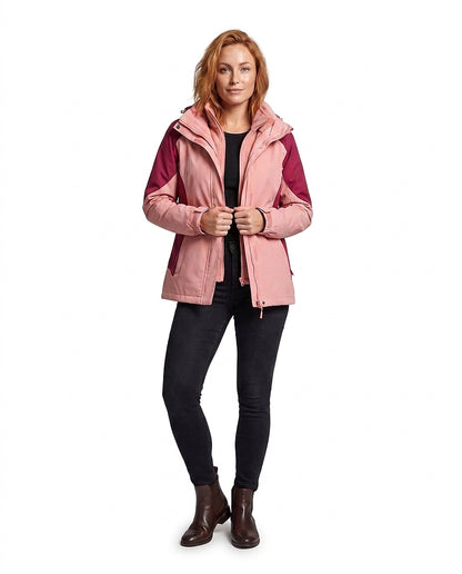 Damen 2-in-1 Outdoor-Jacke mit Kapuze-jackets for woman-Alpenkind