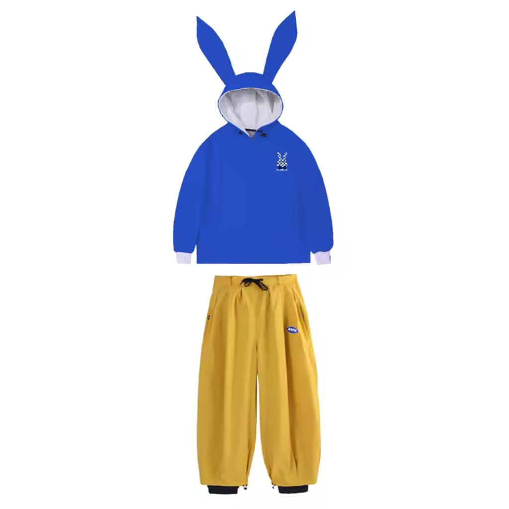 Damen-Anorak und Hose mit weitem Bein Set-Sets for women-Alpenkind