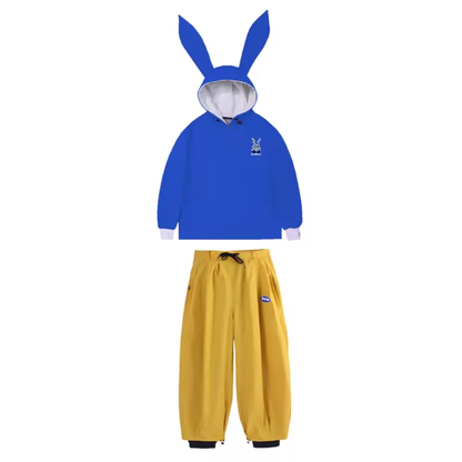 Damen-Anorak und Hose mit weitem Bein Set-Sets for women-Alpenkind