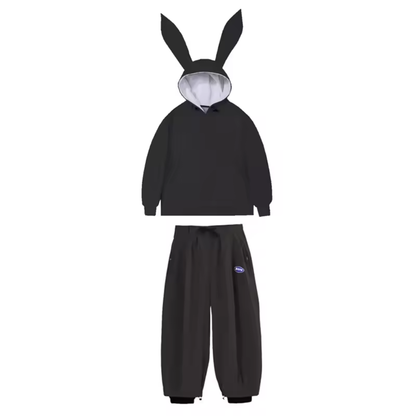 Damen-Anorak und Hose mit weitem Bein Set-Sets for women-Alpenkind