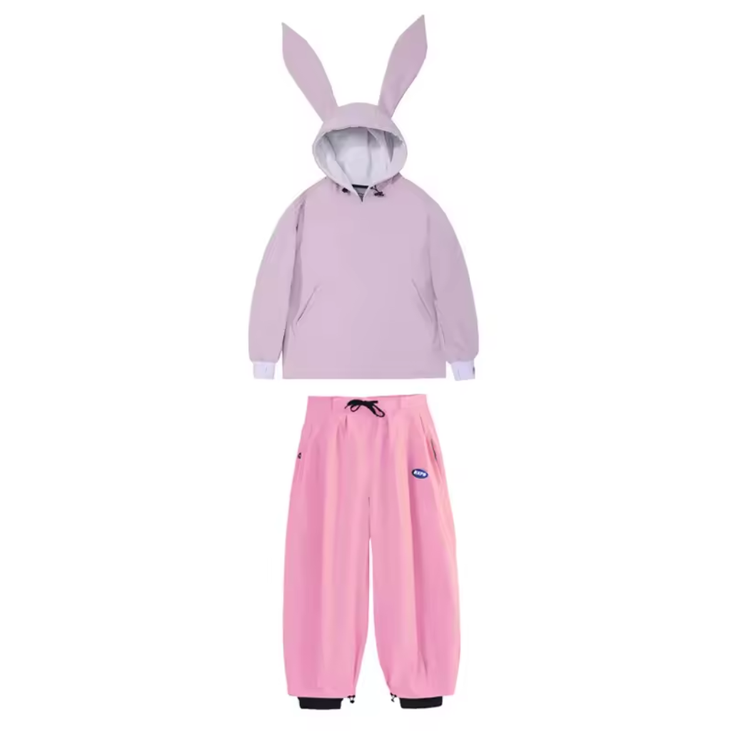 Damen-Anorak und Hose mit weitem Bein Set-Sets for women-Alpenkind
