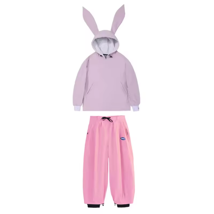 Damen-Anorak und Hose mit weitem Bein Set-Sets for women-Alpenkind