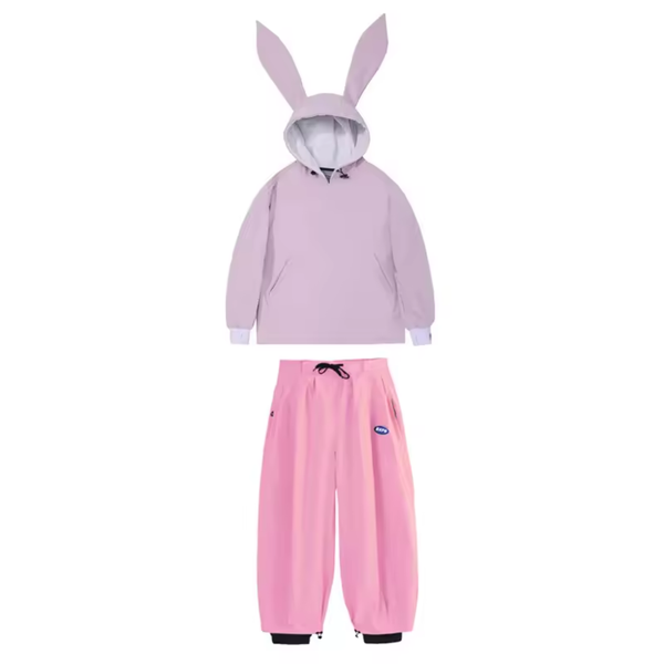 Damen-Anorak und Hose mit weitem Bein Set-Sets for women-Alpenkind