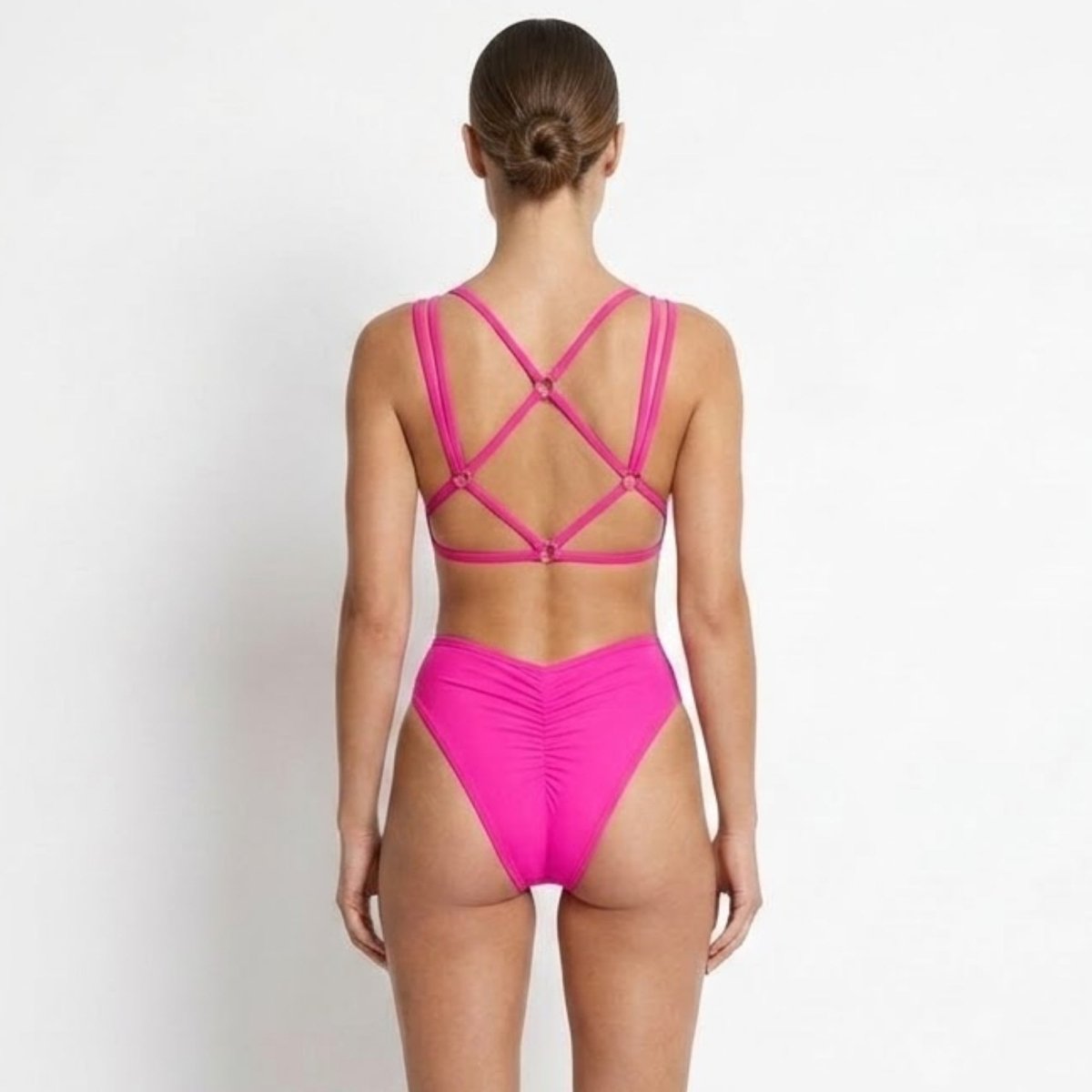 Damen-Badeanzug mit Cut-Out-Seiten-Swimwear for Women-Alpenkind