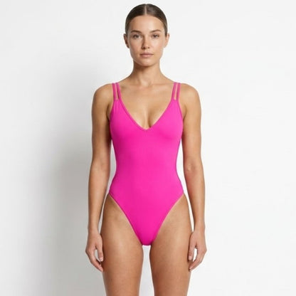 Damen-Badeanzug mit Cut-Out-Seiten-Swimwear for Women-Alpenkind