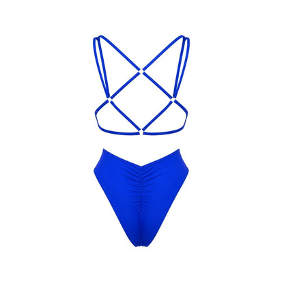 Damen-Badeanzug mit Cut-Out-Seiten-Swimwear for Women-Alpenkind