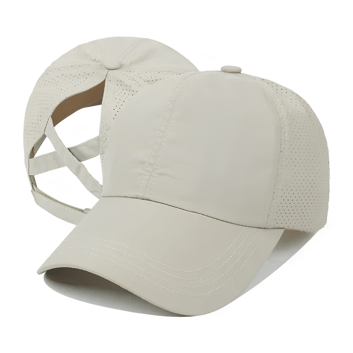 Damen Baseball-Cap für Pferdeschwanz mit Criss-Cross-Rückseite-Accessories for Women-Alpenkind
