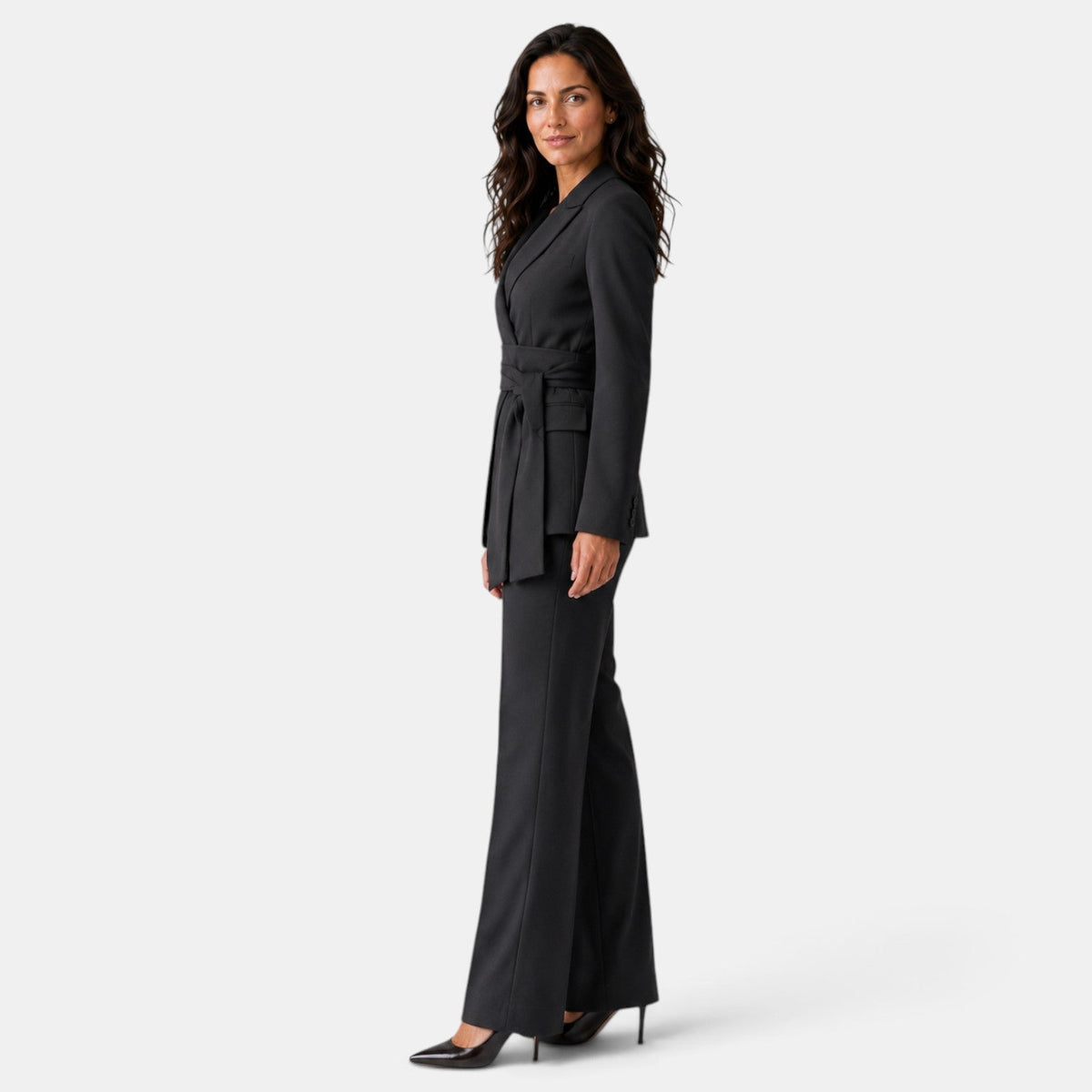 Damen-Blazer und Hose mit geradem Bein im Set-Sets for women-Alpenkind