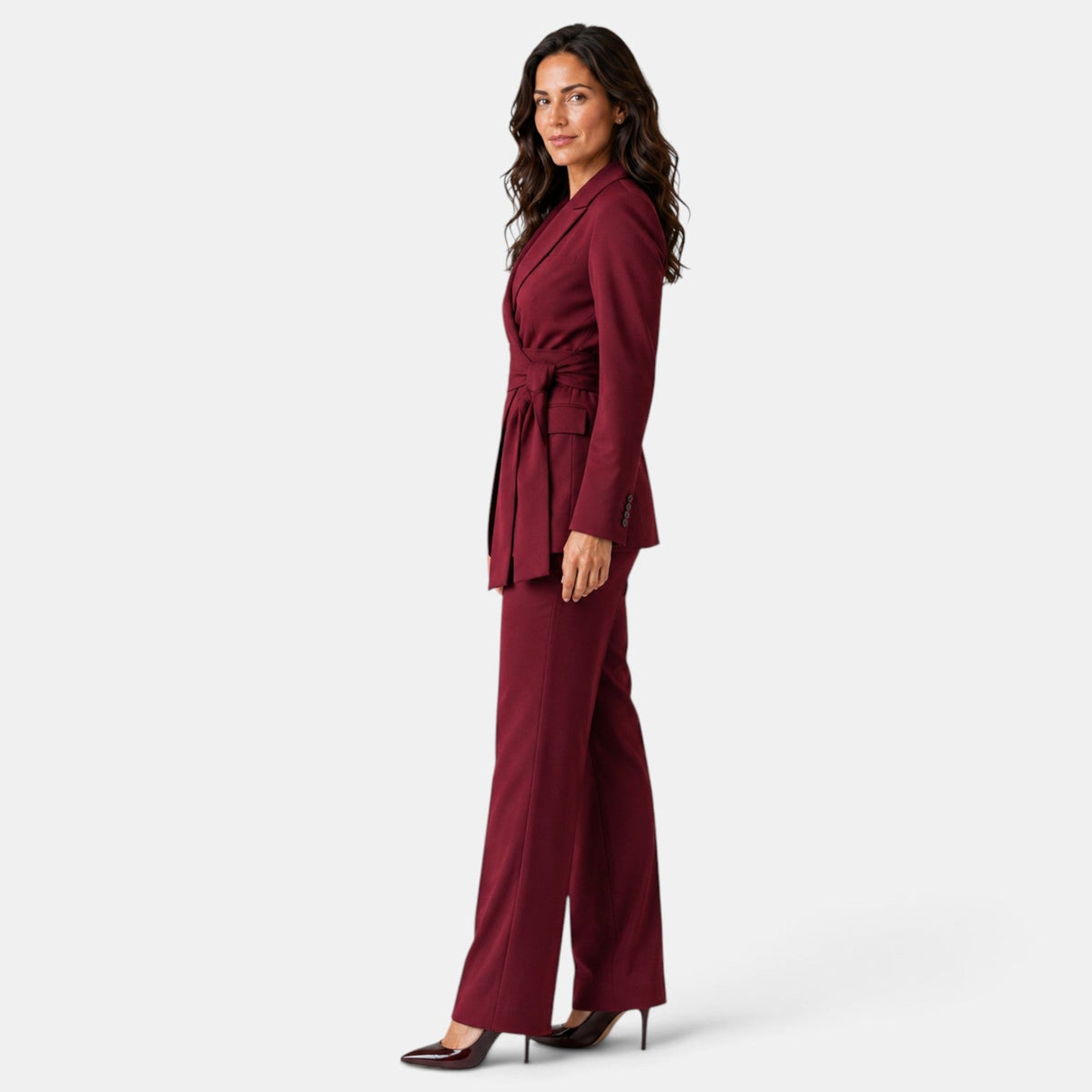Damen-Blazer und Hose mit geradem Bein im Set-Sets for women-Alpenkind