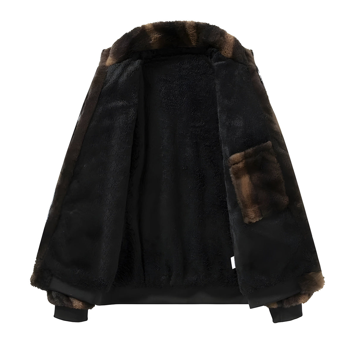 Damen-Bomberjacke aus Kunstfell-Jacket for women-Alpenkind
