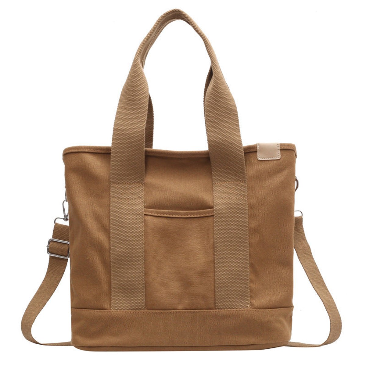 Damen-Canvas-Tragetasche mit verstellbarem Riemen-Accessories for Women-Alpenkind