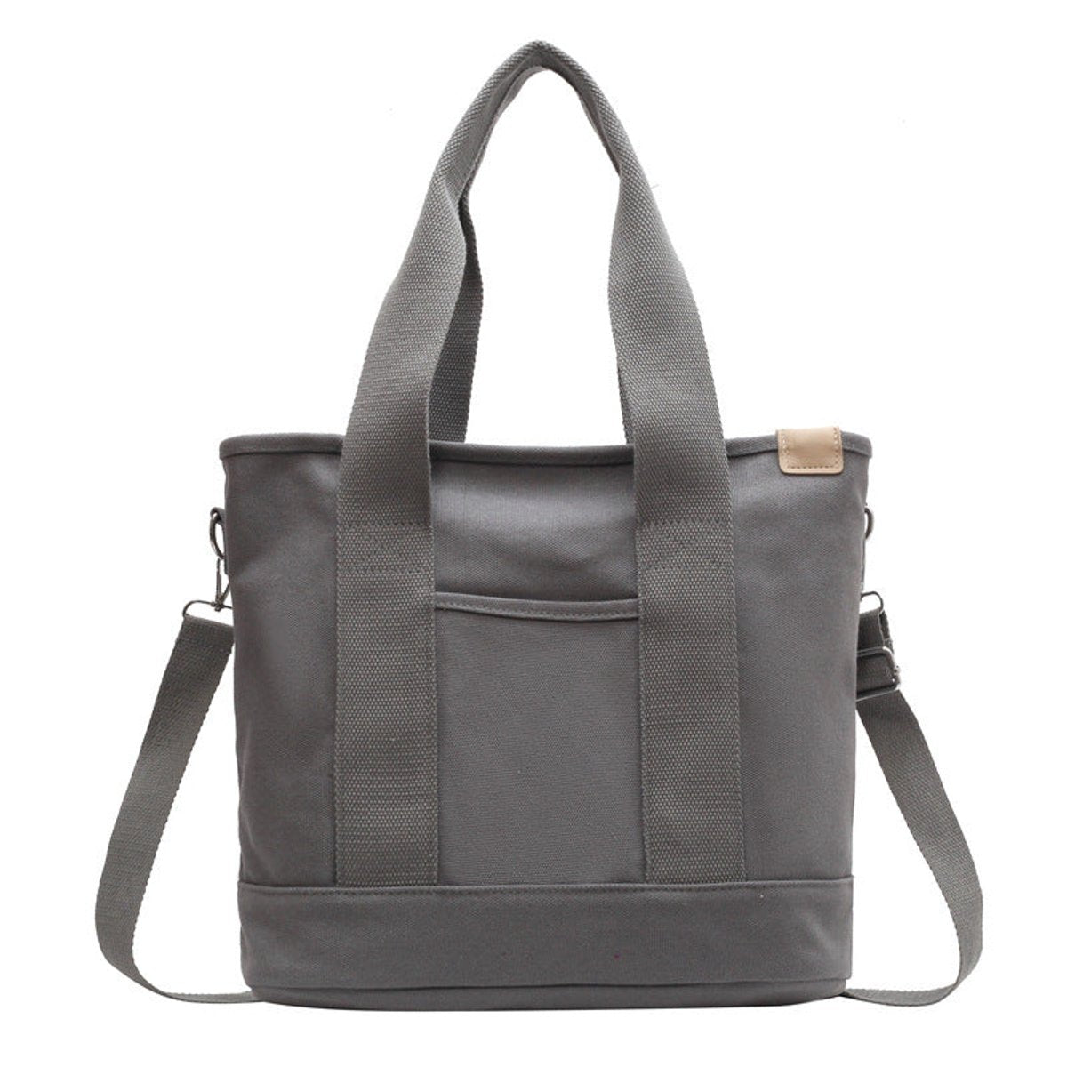 Damen-Canvas-Tragetasche mit verstellbarem Riemen-Accessories for Women-Alpenkind