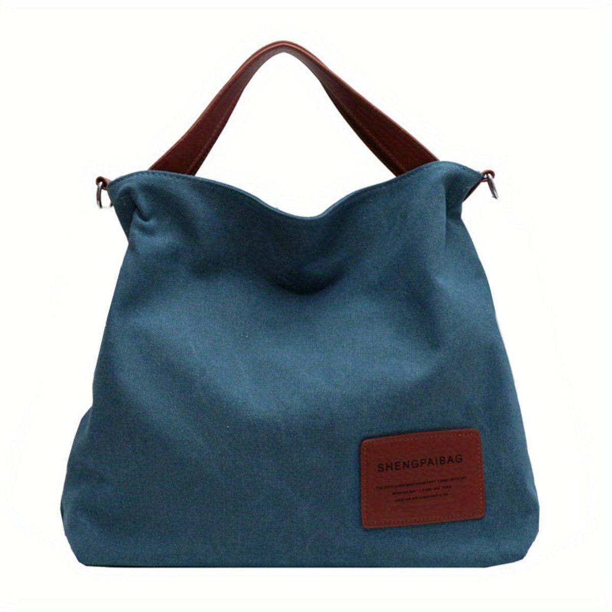 Damen-Canvas-Tragetasche mit verstellbarem Riemen-Accessories for Women-Alpenkind