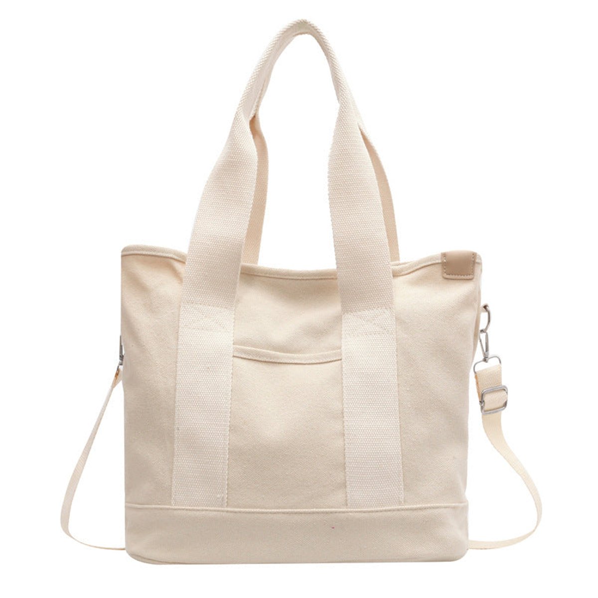 Damen-Canvas-Tragetasche mit verstellbarem Riemen-Accessories for Women-Alpenkind