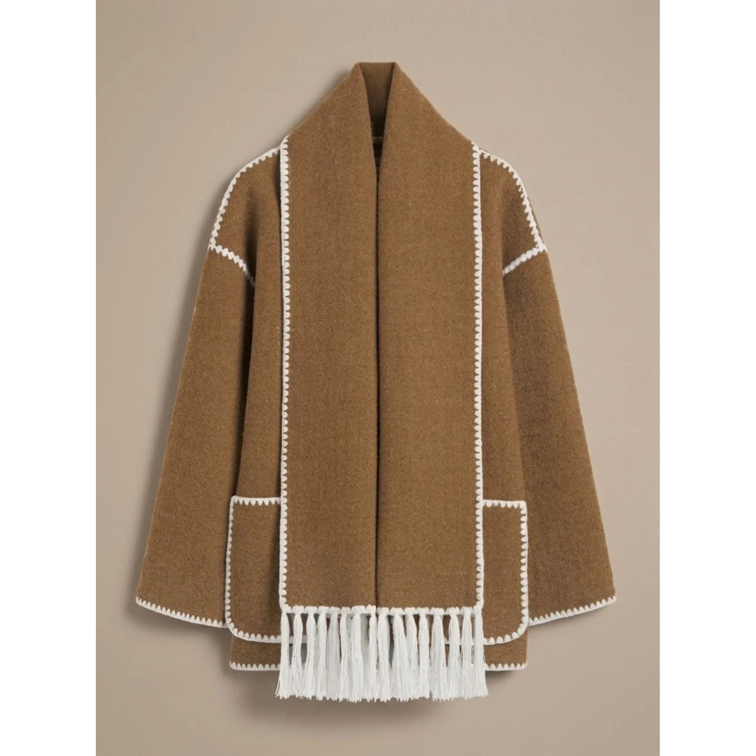 Damen-Cape-Mantel aus Wollmischgewebe mit Knopfleiste-Coats for women-Alpenkind