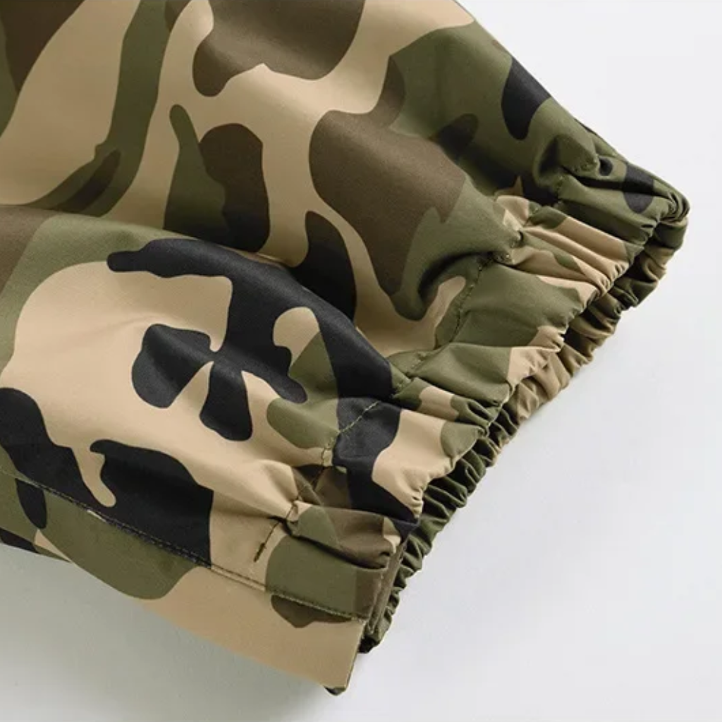 Damen Cargo-Snowboardhose mit Camouflage-Muster-Pants for Women-Alpenkind